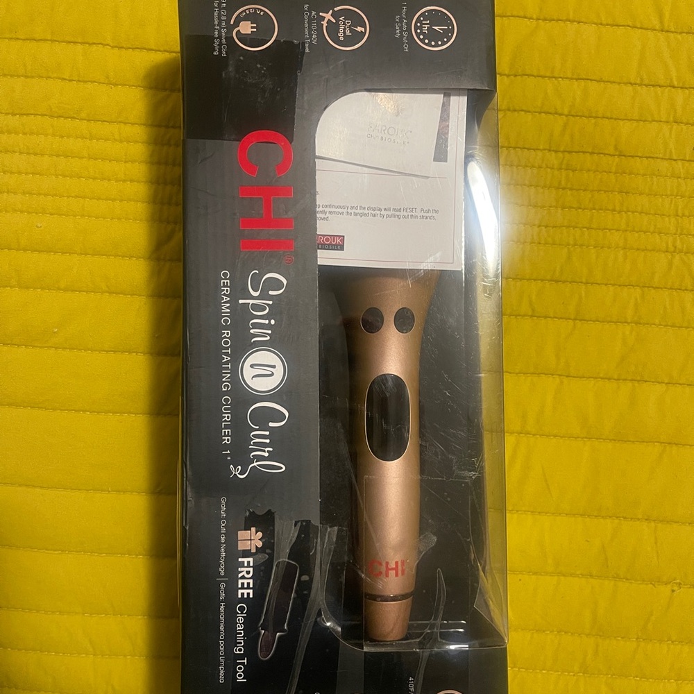 Chi Spin N Curl in Rose Gold (New opened box) - Picture 3 of 5